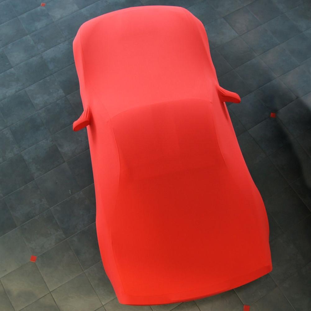 Corvette Ultraguard Plus Stretch Satin Car Cover- Red - Indoor : 2005-2013 C6, Z06, ZR1, Grand Sport,Car Cover