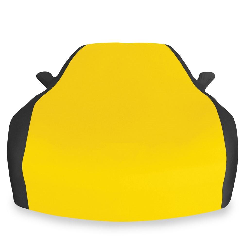 Corvette Ultraguard Stretch Satin Sport Car Cover - Yellow/Black - Indoor : 2005-2013 C6, Z06, ZR1, Grand Sport,Car Care