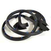 Corvette Weatherstrip Door Mains - Left Hand USA (C4 90-96),0