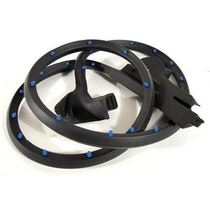 Corvette Weatherstrip Door Mains - Left Hand USA (C4 90-96),0