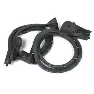 Corvette Weatherstrip Door Mains Latex - Pair (C4 90-96),0