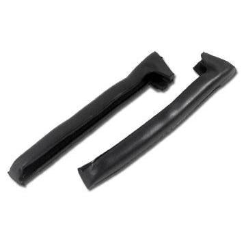 Corvette Weatherstrip Door Window Rear Vertical WS - Coupe - Pair (1969-1977),0