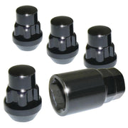 Corvette Wheel Locks (Set) Black : 1997-2016 C5, C6, C7, Z06, ZR1, Grand Sport,Wheel & Tire Parts