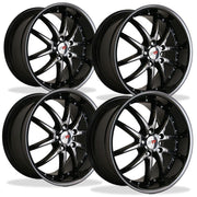 Corvette Wheel Package - SR1 APEX Black Chrome 1 Piece Aluminum (97-12 C5 / C5 Z06 / C6),Wheels & Tires