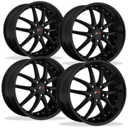 Corvette Wheel Package - SR1 APEX Gloss Black Set (97-12 C5 / C5 Z06 / C6),Wheels & Tires