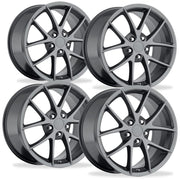 Corvette Wheels - 2009 C6Z06 Spyder Style Reproductions (Set) : Competition Grey,Wheels & Tires