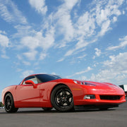 Corvette Wheels - SR1 Performance Wheels / BULLET Series (Set) - Black Chrome : 18x8.5/19x10 1997-2012 C5,C6,Wheels & Tires