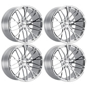 Corvette Wheels (Set) - Cray Falcon Forged Monoblock -  Full Polished,Custom Wheels