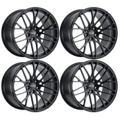 Corvette Wheels (Set) - Cray Falcon Forged Monoblock -  Matte Black,Custom Wheels
