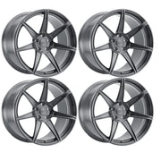 Corvette Wheels (Set) - Cray Isurus Forged Monoblock -  Brushed Gunmetal,Custom Wheels