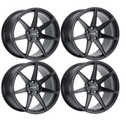 Corvette Wheels (Set) - Cray Isurus Forged Monoblock -  Matte Black,Custom Wheels