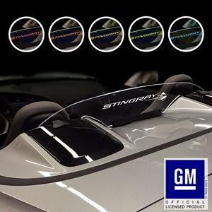 Corvette WindRestrictor® Illuminated Windscreen - Convertible : C7 Stingray, Z51, Z06, Grand Sport,Interior