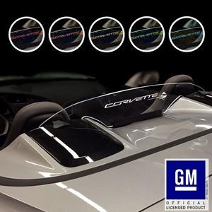 Corvette WindRestrictor® Illuminated Windscreen - Convertible : C7 Stingray, Z51, Z06, Grand Sport,Interior