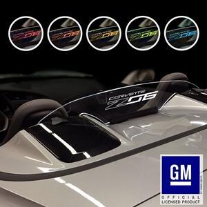 Corvette WindRestrictor® Illuminated Windscreen - Convertible : C7 Stingray, Z51, Z06, Grand Sport,Interior