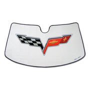Corvette Windshield Sun Shade w/ C6 Logo (05-12 C6/Z06/ZR1/Grand Sport),Car Care