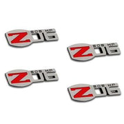 Corvette Z06 505HP Badges - Polished - Stainless Steel - 4 Pc. : 2006 -2013 C6 Z06,Exterior