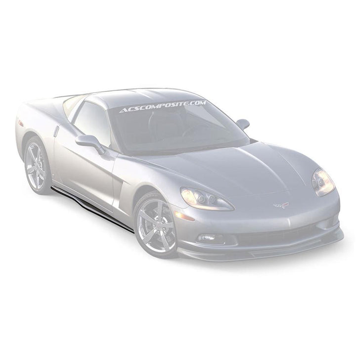 Corvette Zero6 Side Rockers/Skirts - ACS : 2006-2013 C6,Exterior