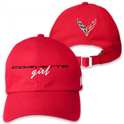 C8 Under Armour Corvette Girl Cap : Red,Hats