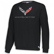 2014-2019 C7 Corvette Crewneck Sweatshirt : Black,Sweatshirts