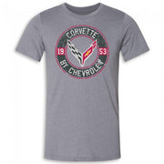 C8 Corvette By Chevrolet Tee : Grey,T-shirts