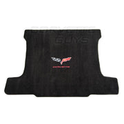 Ebony w/ Red Lettering Corvette C6 Ultimat Cargo Coupe Mat (05+),Interior