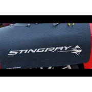 2014-2019 C7 Corvette Original Fender Gripper Mat with Stingray Logo - 34" X 22" : Black,Exterior Accessories