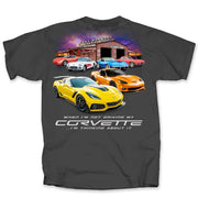 C7 Corvette Thinking About Driving Tee Shirt - Dark Grey,T-shirts