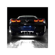 Corvette Rear Fascia/Exhaust LED Lighting Kit - RGB Bluetooth : C7 Stingray, Z51,Lighting