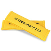 C5 Corvette Seatbelt Harness Pad - Yellow,Seats
