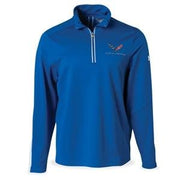 C7 Corvette Under Armour Qualifier Quarter Zip Jacket : Royal Blue,Apparel