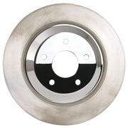 Corvette Brake Rotor Hub Covers - Chrome (Set) : 2005-2013 C6 Non-Z51