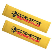 C7 Corvette Racing Seatbelt Harness Pads with Jake Skull - Embroidered,Interior