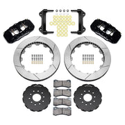 2005-2013 C6 Corvette Wilwood-AERO6 Front Big Brake Kit - Slotted 15 inch Rotor-Black,Brakes
