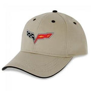 Corvette - Heritage Hat/Cap - Stone - Embroidered : 2005-2013 C6,Apparel