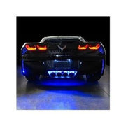 Corvette Rear Fascia/Exhaust LED Lighting Kit - RGB Bluetooth : C7 Stingray, Z51,Lighting