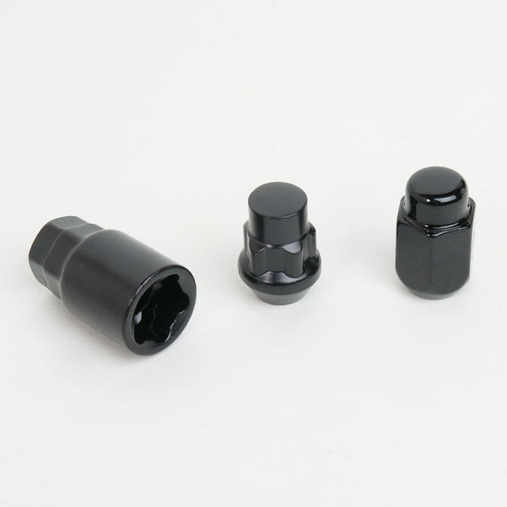 Corvette Lug Nuts and Wheel Locks (Set) Black,Wheel & Tire Parts