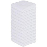 Liquid X Interior Cleaning Microfiber Towel : White w/ Silk Edges 16" x 16",Microfiber Towel