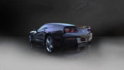 Corsa Corvette Exhaust System (14763BLK): 2.75” Black Poly Tip Corsa Xtreme Valve-Back Performance Exhaust For C7 Corvette Stingray,Exhaust
