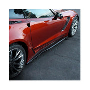 C7 Z06 Corvette Side Rocker Extensions - Carbon Fiber - APR Performance,Body Parts