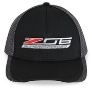 C7 Z06 Corvette Carbon Fiber Pattern Hat/Cap - Embroidered,Apparel