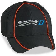 C7 Corvette ZR1 Life Begins at 200 MPH Carbon Fiber Pattern Hat/Cap : Orange Stripe,Apparel
