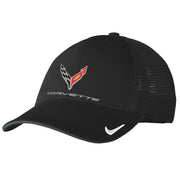 Next Generation C8 Corvette Nike Mesh Hat - Black,Hats