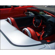 (97-04 C5 / C5 Z06) : Corvette Seat Back Hoops - Chrome,Interior