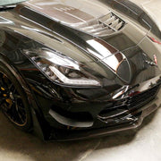 C7 Corvette Front Bumper Race Canards - Carbon Fiber - APR Performance,Body Parts