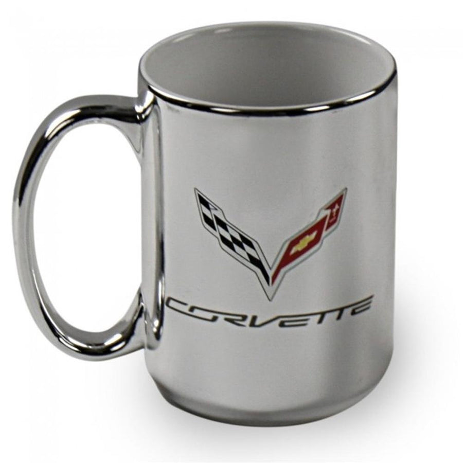 C7 Corvette Coffee Mug - Silver 15 oz.,Accessories