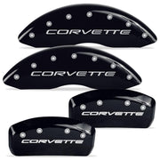 MGP Corvette Caliper Covers (Set of 4) - Black (C5 / C5 Z06),Brakes