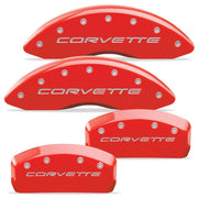 MGP Corvette Caliper Covers (Set of 4) - Red (C5 / C5 Z06),Brakes