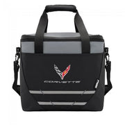 Next Generation C8 Corvette 24 Can Cooler - Black,Bags & Luggage