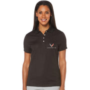 Next Generation C8 Corvette Callaway Dry Core Polo - Ladies : Black,Polo Shirts