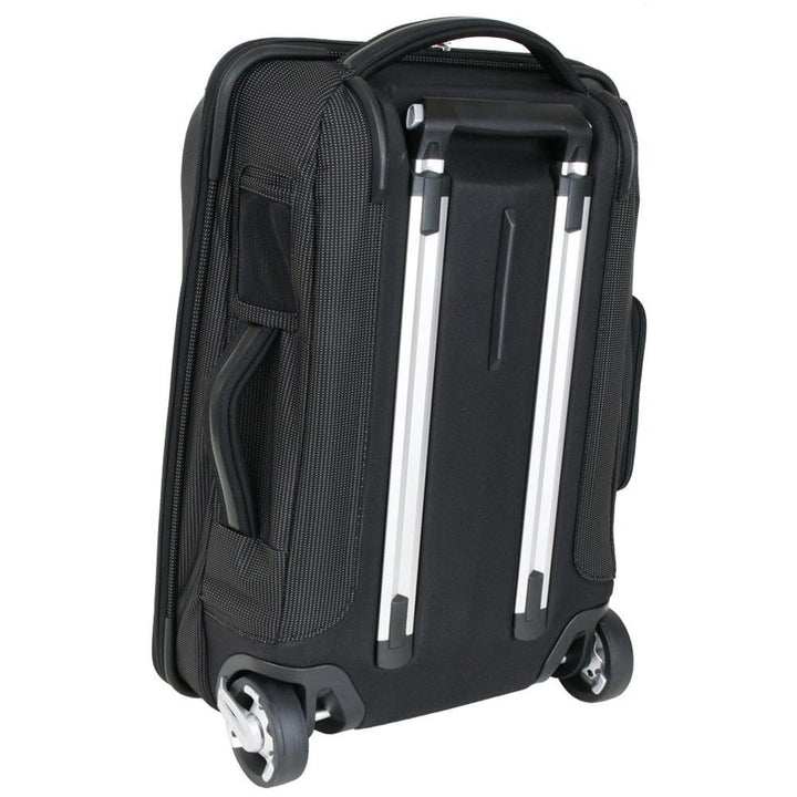 Travel in style with customized luggage featuring the Corvette logo.,Accessories